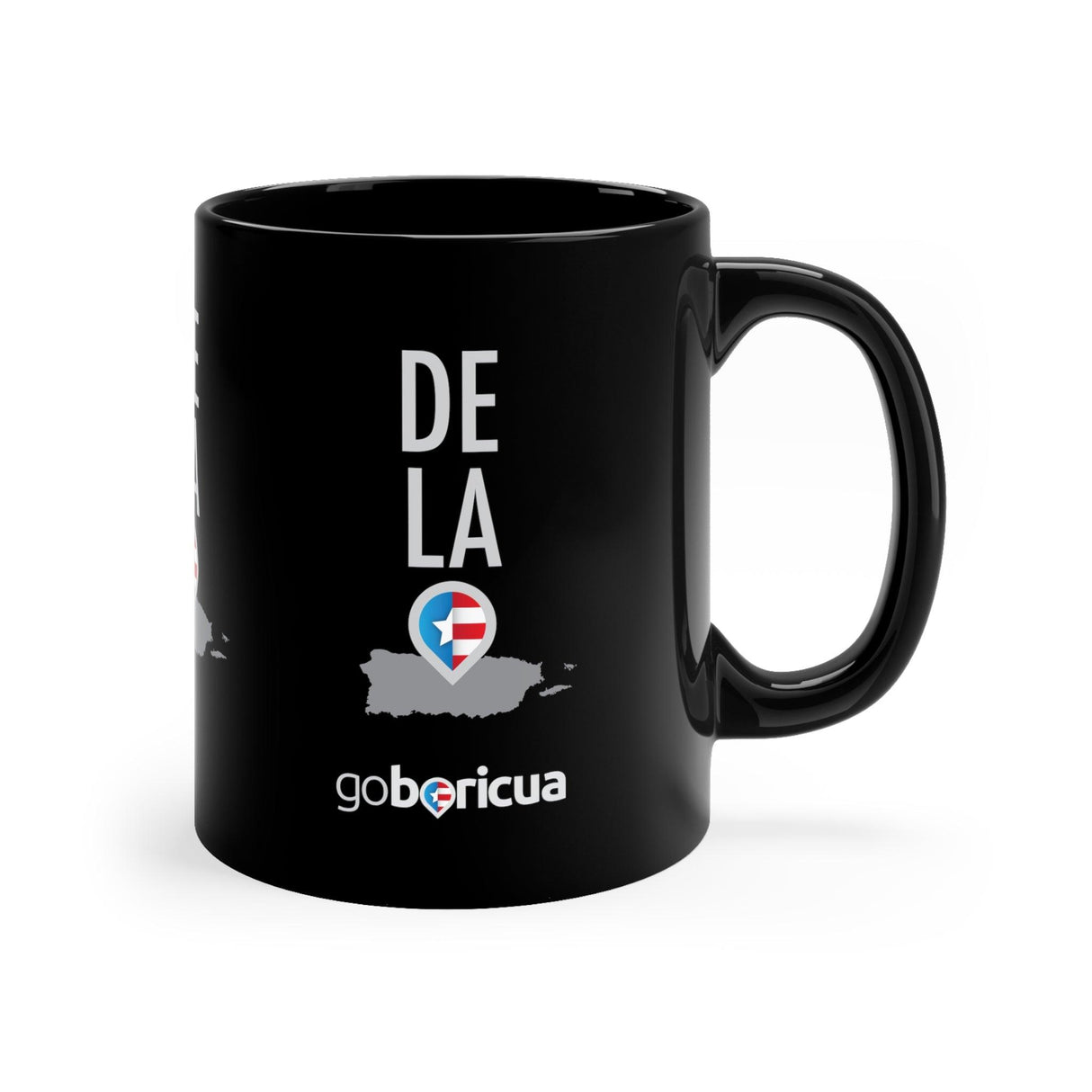 De la Isla Black mug 11oz