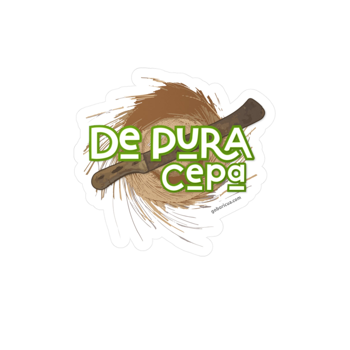 DE PURA CEPA STICKER