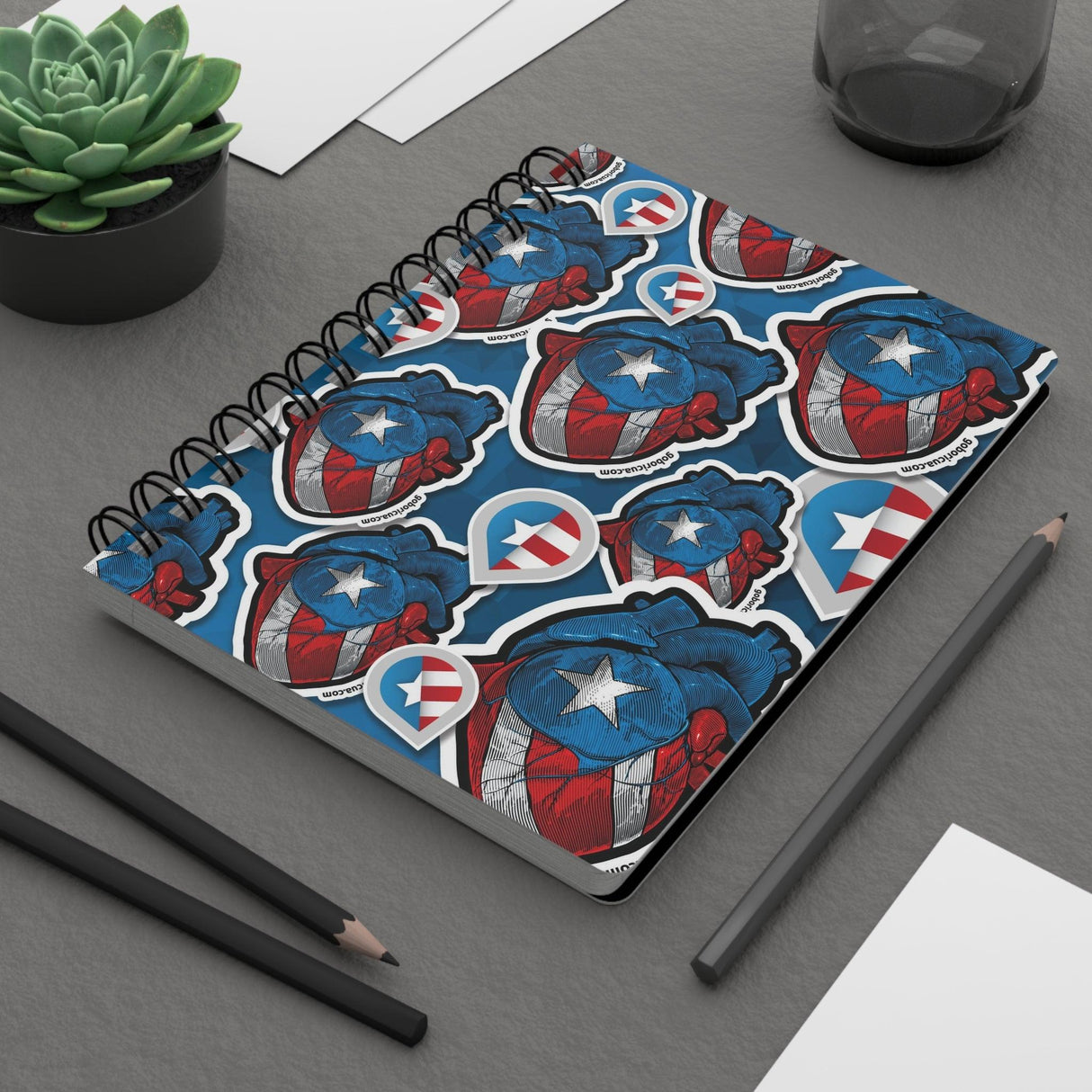 Patria Adentro Spiral Bound Journal