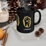 Corazón Dorado Black mug 11oz