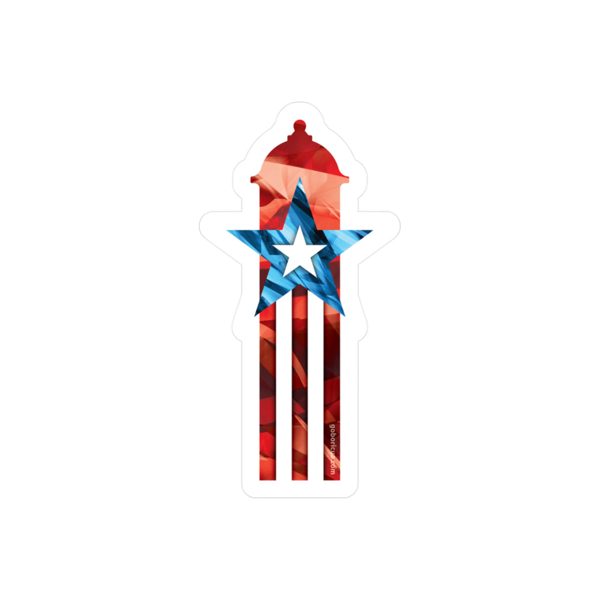 BORICUA STAR STICKER