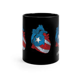 Patria Adentro Black mug 11oz