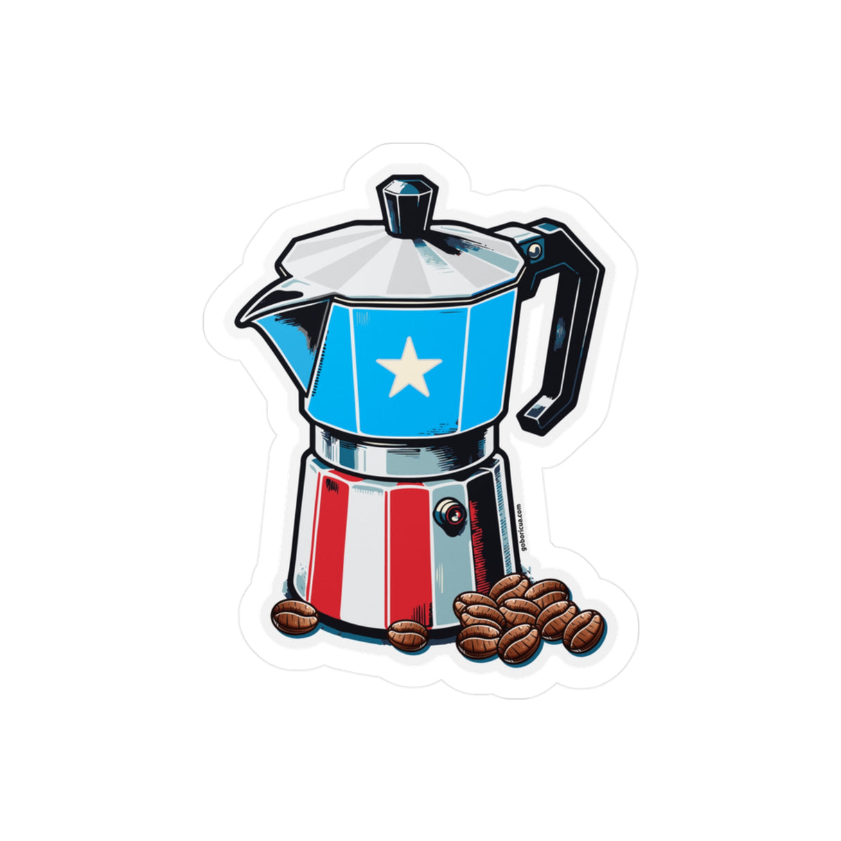 GRECA BORICUA STICKER