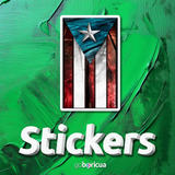 Bandera Madera STICKER