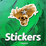 BORICUA GUERRERO STICKER