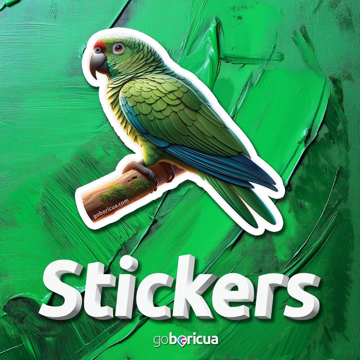 Cotorra Sticker