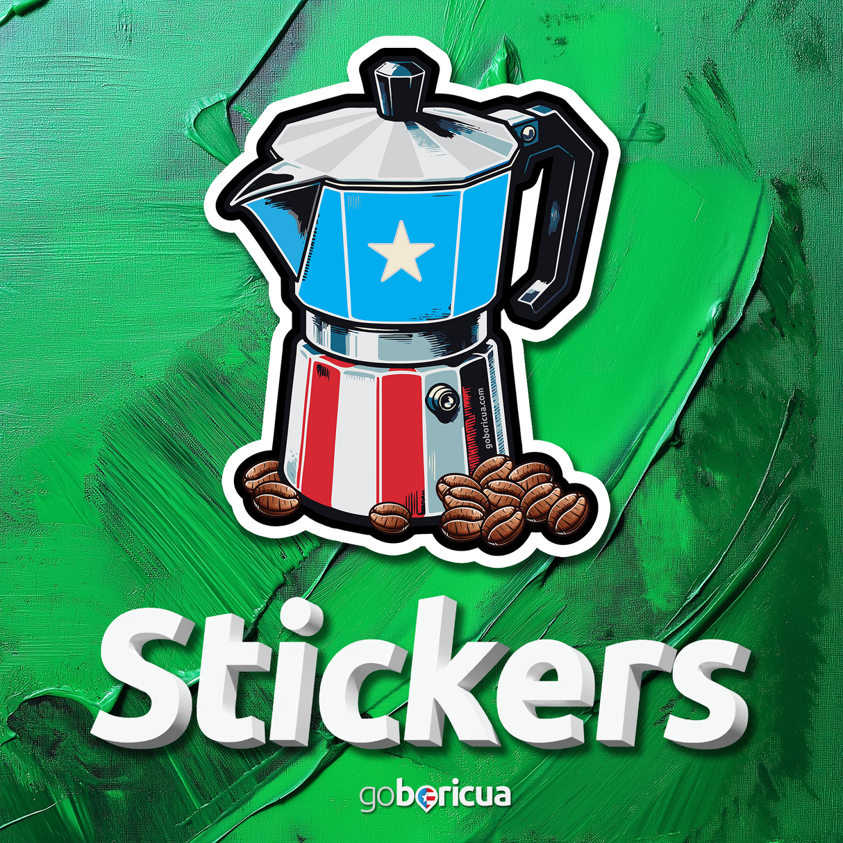 GRECA BORICUA STICKER