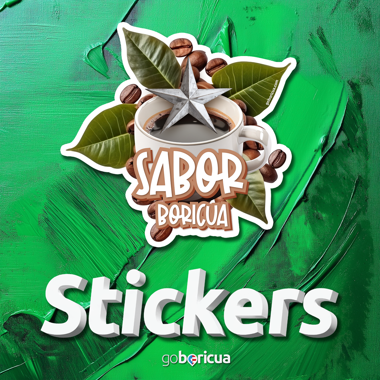 Sabor Boricua STICKER