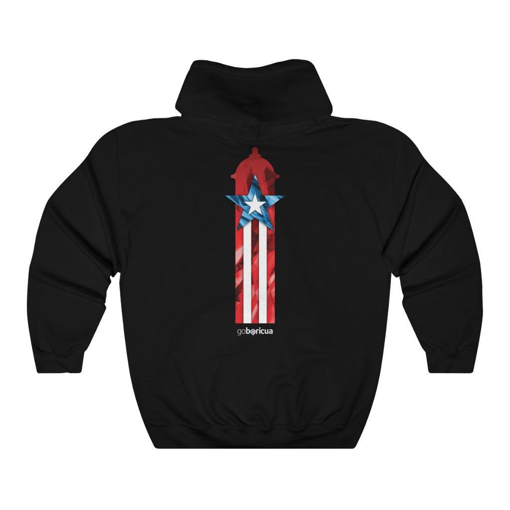 Boricua Star Unisex Heavy Blend™ Hooded Sweatshirt