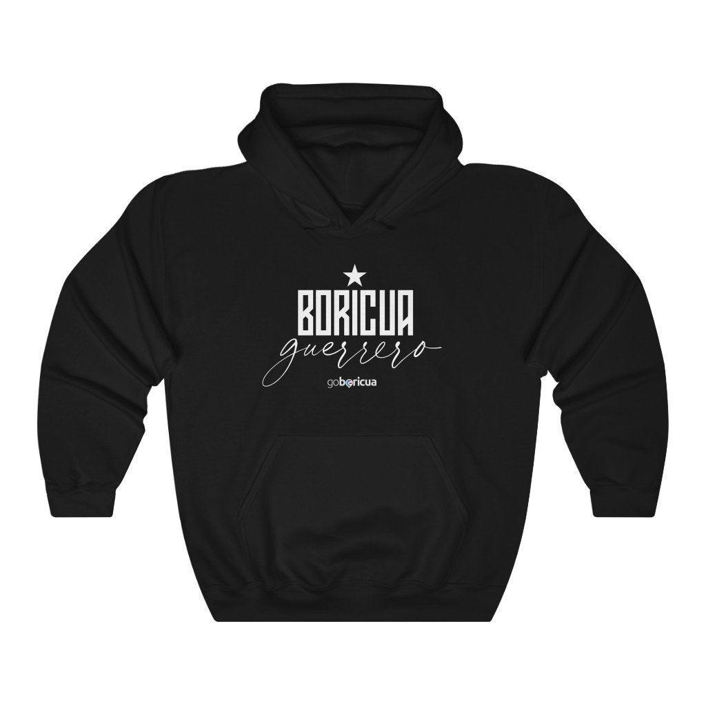 Boricua Guerrero Unisex Heavy Blend™ Hooded Sweatshirt - GoBoricua